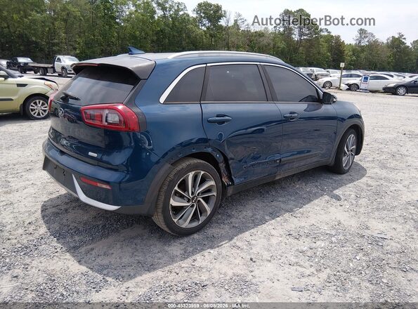 KNDCE3LC2J5174405 2018 KIA NIRO Blue Հետևի աջ