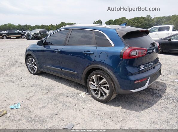 KNDCE3LC2J5174405 2018 KIA NIRO Blue Հետևի ձախ