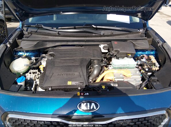 KNDCE3LC2K5233969 2019 KIA NIRO Синий Вид сзади