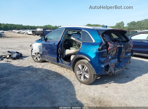 KNDCE3LC4N5510898 2022 KIA NIRO Синий Задняя левая четверть