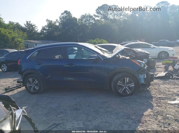 KNDCE3LC4N5510898 2022 KIA NIRO Синий Панорамный вид салона 360°