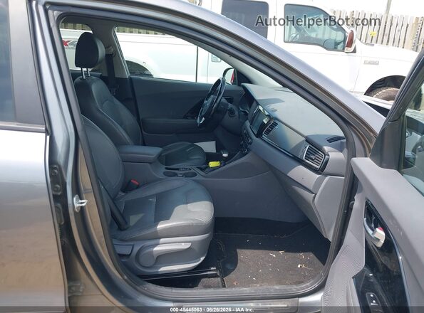 KNDCE3LC5J5108074 2018 KIA NIRO Gray Vista interior delantera