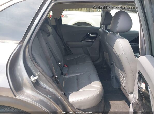 KNDCE3LC5J5108074 2018 KIA NIRO Gray Vista de la etiqueta del VIN
