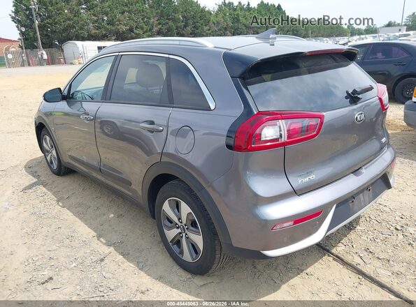 KNDCE3LC5J5108074 2018 KIA NIRO Gray Trasero izquierdo