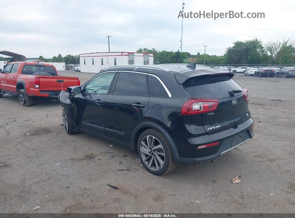 KNDCE3LCXH5059044 2017 KIA NIRO Black Հետևի ձախ