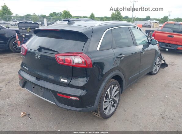 KNDCE3LCXH5059044 2017 KIA NIRO Black Հետևի աջ