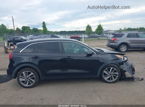 KNDCE3LCXH5059044 2017 KIA NIRO Black Սալոնի 360 աստիճան տեսք