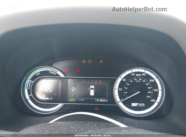 KNDCE3LCXH5059044 2017 KIA NIRO Black Հետևի նստատեղերի տեսք