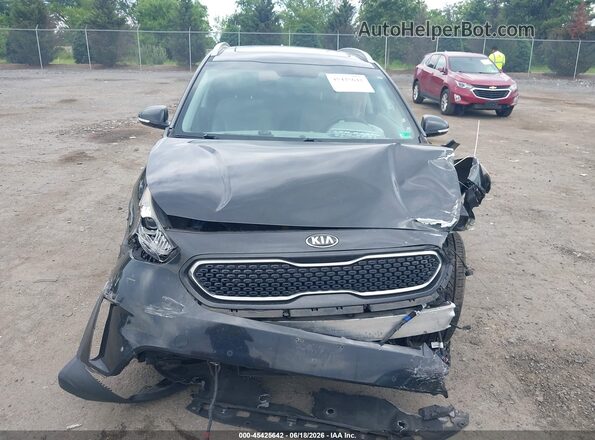 KNDCE3LCXH5059044 2017 KIA NIRO Black Սալոնի հետևի տեսք