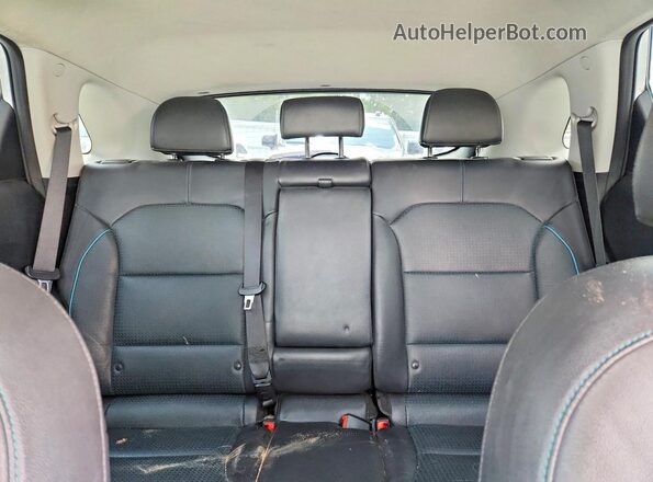 KNDCE3LG0K5019291 2019 KIA NIRO White უკანა სავარძლების ხედი