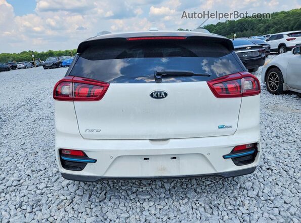 KNDCE3LG0K5019291 2019 KIA NIRO White უკანა ხედი