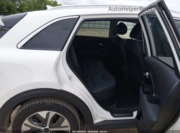 KNDCE3LG2K5020099 2019 KIA NIRO EV White VIN կոդի պիտակի տեսք