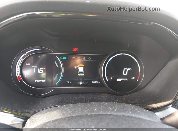 KNDCE3LG2M5098952 2021 KIA NIRO EV Green უკანა სავარძლების ხედი