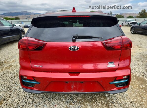 KNDCE3LG3L5080331 2020 KIA NIRO Red Vista trasera