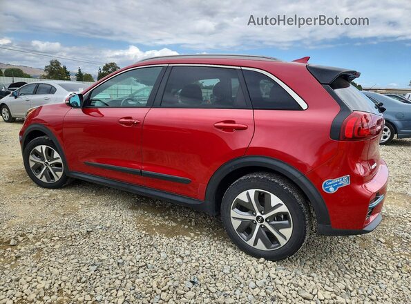 KNDCE3LG3L5080331 2020 KIA NIRO Red Trasero izquierdo