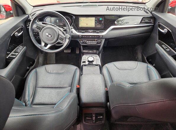 KNDCE3LG3L5080331 2020 KIA NIRO Red Vista del salpicadero