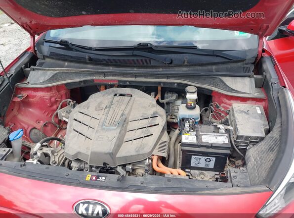 KNDCE3LG9L5073190 2020 KIA NIRO EV Темно-бордовый Вид сзади