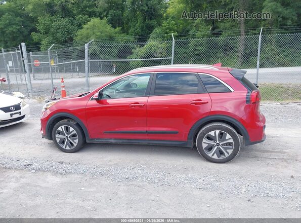 KNDCE3LG9L5073190 2020 KIA NIRO EV Темно-бордовый Панорамный вид салона 360°
