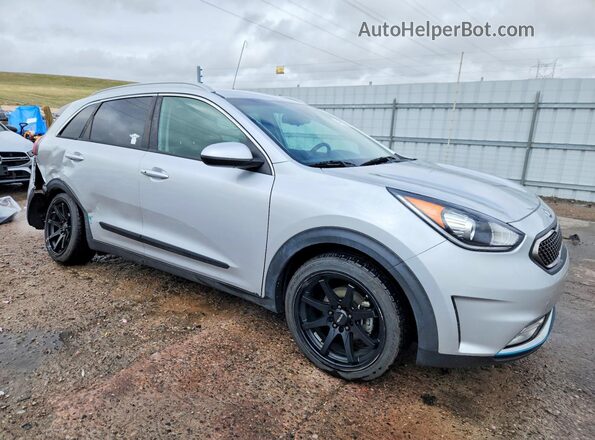 KNDCM3LD2K5317530 2019 KIA NIRO Silver Delantero derecho