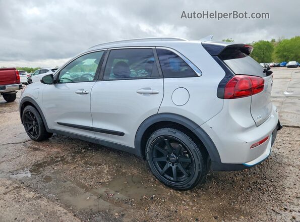 KNDCM3LD2K5317530 2019 KIA NIRO Silver Trasero izquierdo