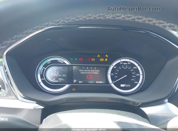 KNDCM3LD4M5473989 2021 KIA NIRO PLUG-IN HYBRID Gray Widok tylnych siedzeń