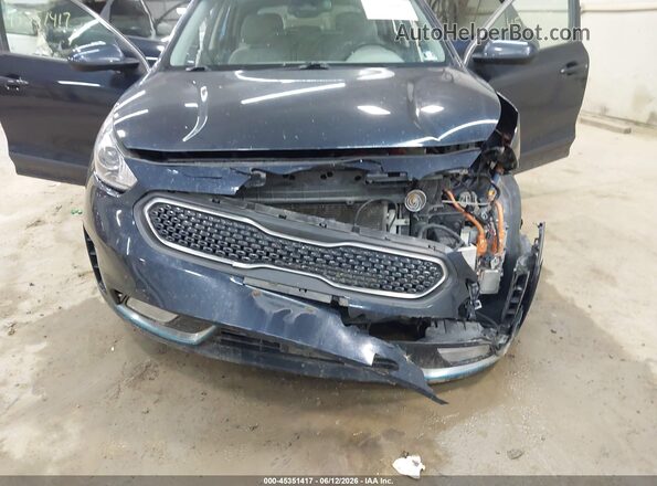 KNDCM3LD8K5236175 2019 KIA NIRO PLUG-IN HYBRID Dark Blue Вид спереду