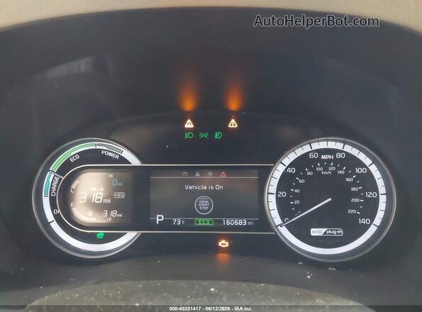 KNDCM3LD8K5236175 2019 KIA NIRO PLUG-IN HYBRID Dark Blue Вид задніх сидінь