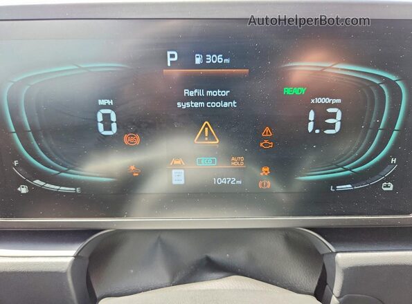 KNDCP3LE2T5335253 2026 KIA NIRO Gray Instrument cluster view