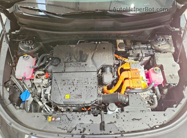 KNDCP3LE3T5332510 2026 KIA NIRO Gray Engine compartment view