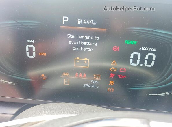 KNDCP3LE5T5317250 2026 KIA NIRO Black Instrument cluster view