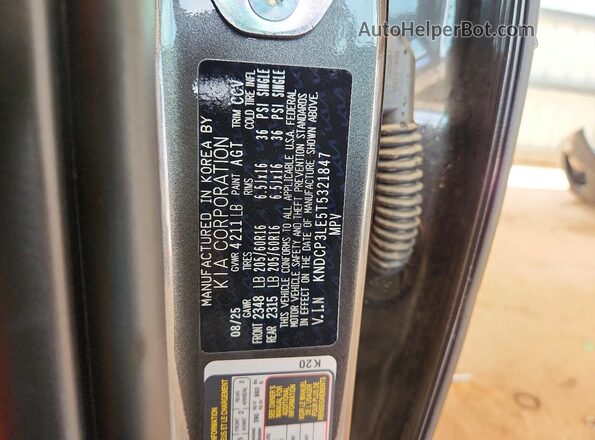 KNDCP3LE5T5321847 2026 KIA NIRO Charcoal 