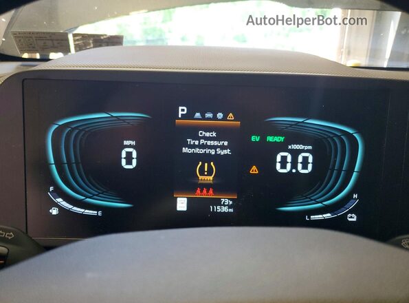 KNDCP3LE7T5338410 2026 KIA NIRO Gray Instrument cluster view