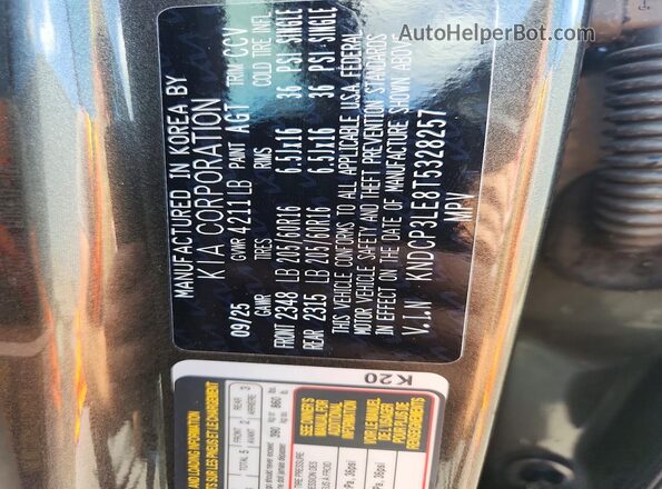 KNDCP3LE8T5328257 2026 KIA NIRO Black 