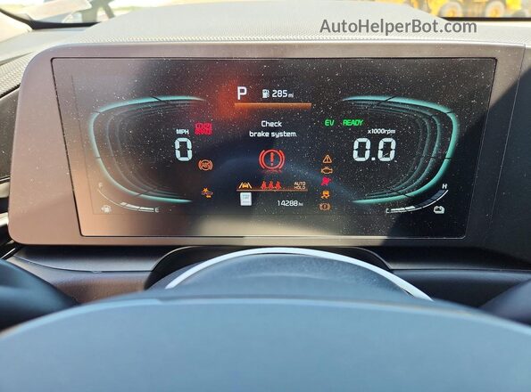 KNDCP3LE9T5326825 2026 KIA NIRO Gray Instrument cluster view