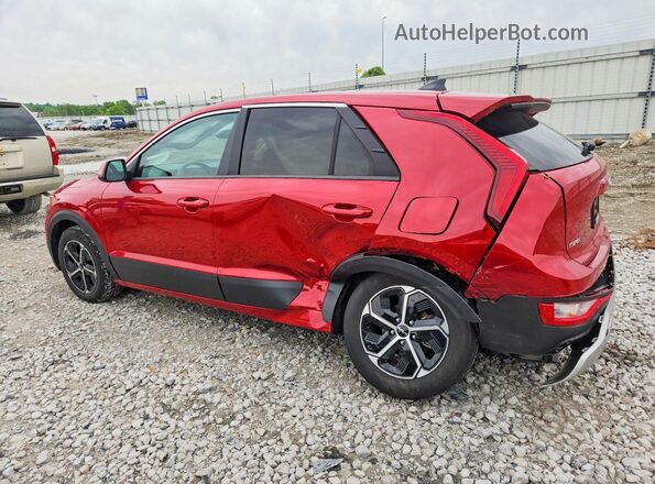 KNDCP3LEXR5165037 2024 KIA NIRO Красный Задняя левая четверть