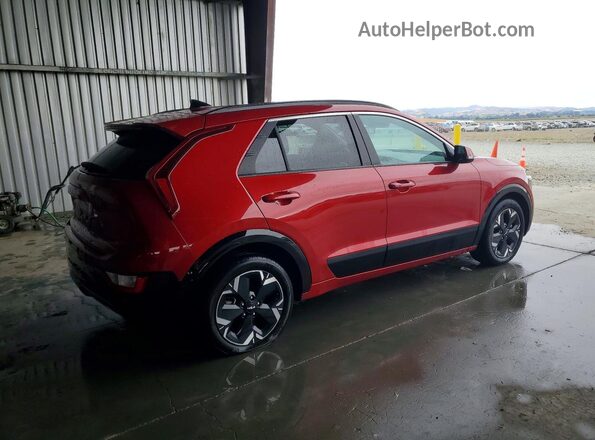 KNDCR3L15P5025336 2023 KIA NIRO Red უკანა მარჯვენა
