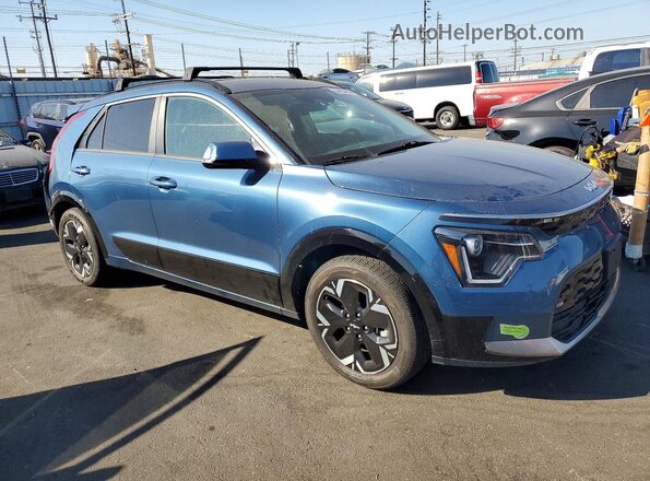 KNDCR3L19P5038767 2023 KIA NIRO Синий 