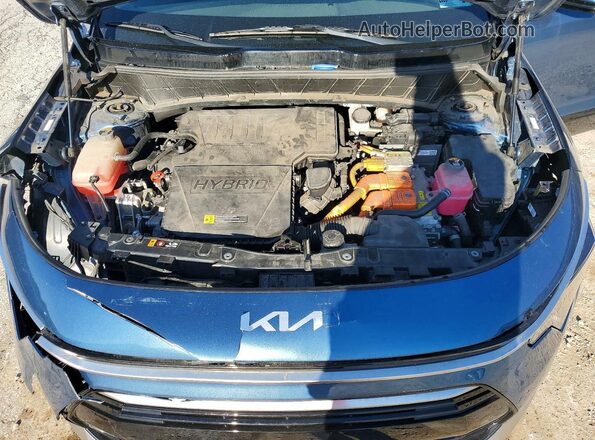 KNDCR3LE0P5037929 2023 KIA NIRO Blue Vista del compartimento del motor