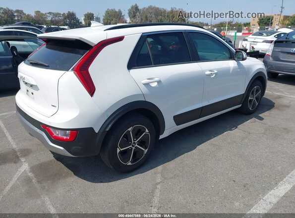 KNDCR3LE0S5307153 2025 KIA NIRO Белый Задняя правая четверть