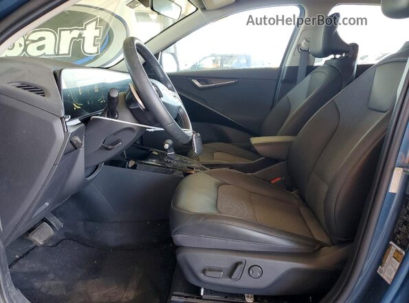 KNDCR3LE1P5107891 2023 KIA NIRO Blue Front interior view