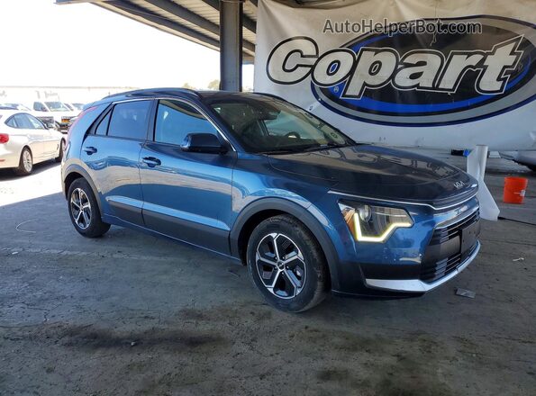 KNDCR3LE1P5107891 2023 KIA NIRO Blue Front right