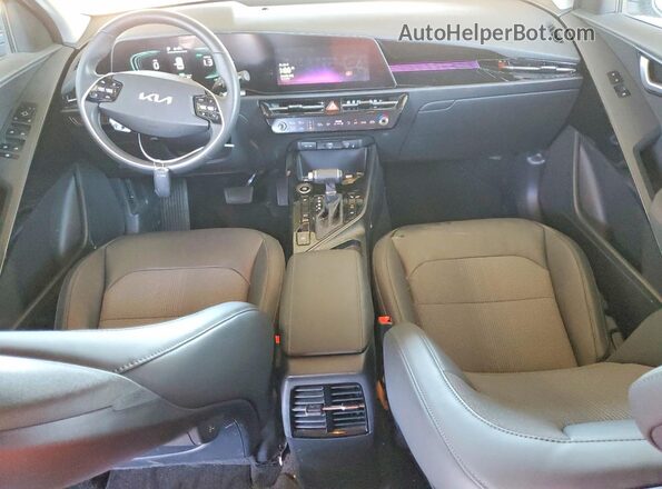 KNDCR3LE1P5107891 2023 KIA NIRO Blue Dashboard view