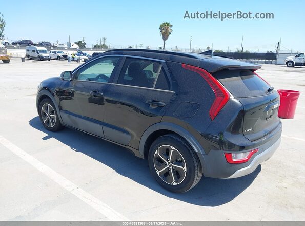 KNDCR3LE2P5050603 2023 KIA NIRO Black უკანა მარცხენა