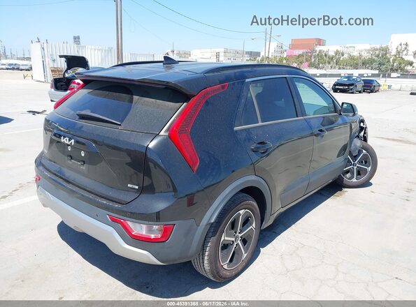KNDCR3LE2P5050603 2023 KIA NIRO Black უკანა მარჯვენა