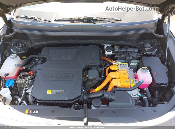 KNDCR3LE2P5050603 2023 KIA NIRO Black უკანა ხედი