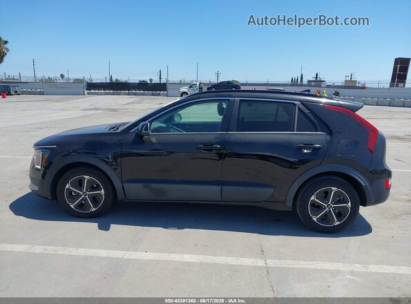 KNDCR3LE2P5050603 2023 KIA NIRO Black სალონის 360-გრადუსიანი ხედი