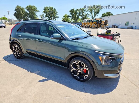KNDCR3LE2P5059429 2023 KIA NIRO Green Delantero derecho