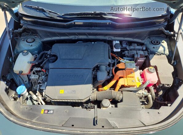 KNDCR3LE2P5059429 2023 KIA NIRO Green Vista interior trasera