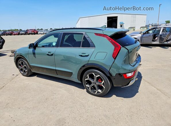 KNDCR3LE2P5059429 2023 KIA NIRO Green Trasero izquierdo