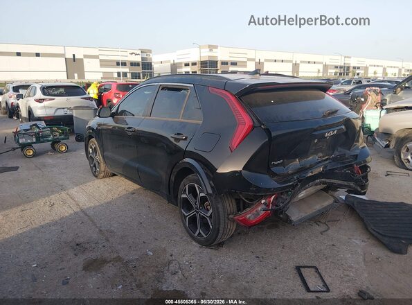 KNDCR3LE3P5051758 2023 KIA NIRO Черный Задняя левая четверть